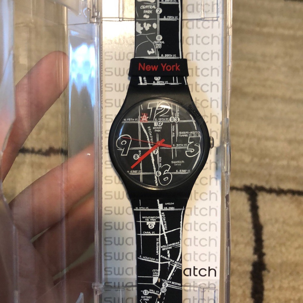 Times Square swatch watch